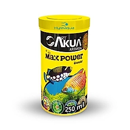 Artakua Max Power | Granul Yem Kutu - 250 Ml 100 Gr
