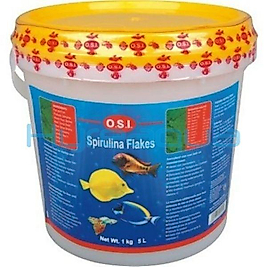 OSI Spirulina Flake 15 Lt / 5000 gr Pul Balık Yemi