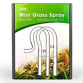 Ista Mini Glass Spray Bar Set – 12 mm | Bitkili ve Nano Akvaryumlar İçin Cam Su Dağıtım Seti