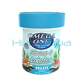 Omega One Shrimp & Lobster Pellets | Karides ve Kabuklu Yemi - 34 gr
