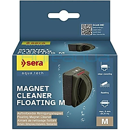 Sera Magnet Cleaner Yüzen Cam Sileceği M | Yüzen Mıknatıslı Akvaryum Cam Sileceği