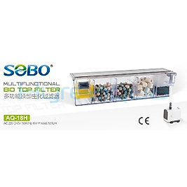 Sobo AQ 18H Bio Askı Filtre 500lt/h