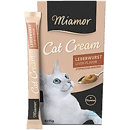 Miamor Cream Ciğerli Kedi Ödülü 6x15 Gr