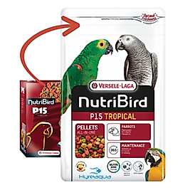 Versele Laga Nutrıbırd P15 Tropıcal Papagan Pelet Yem 1 Kg