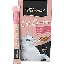 Miamor Cream Somonlu Kedi Ödülü 6x15 Gr