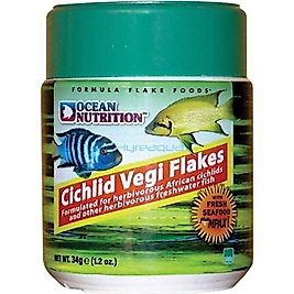 Ocean Nutrition Cichlid Vegi Flakes 34 gr