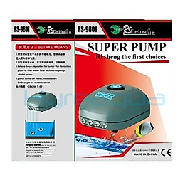 RS Electrical 9801 12 L/min  12 W - Akvaryum Hava Motoru 4 Çıkışlı