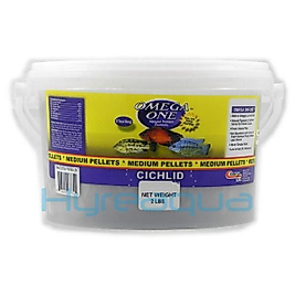 Omega One Cichlid Medium Pellets | 4mm - 100 gr - Kovadan Bölme Balık Yemi