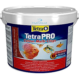 Tetra Pro Colour Cips 100 gr | Renk Destekleyici Cips Balık Yemi – Kova Paketinden Bölünmüştür