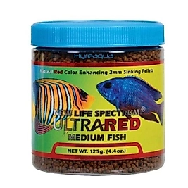 New Life Spectrum Ultra Red Medium 2 mm 125 gr Renklendirici Pellet Balık Yemi