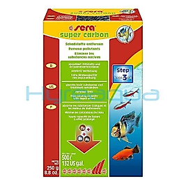 Sera Super Carbon | Akvaryum Filtre Malzemesi - 250 gr