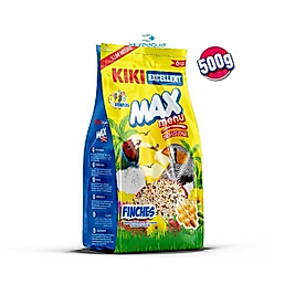 KIKI Excellent Kuş Max Menu Finches Tropikal Finc Yemi 500 gr