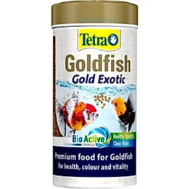 Tetra Goldfish Gold Exotic Yüzen Pond Tipi Balık Yemi – 75 gr | Renk Canlandırıcı, Egzotik Goldfishler İçin
