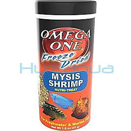 Omega One Freeze Dried Mysis Shrimp | Kurutulmuş Balık Yemi - 490 ml / 43 gr