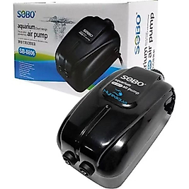 Sobo SB 8806 Çift Çıkışlı Hava Motoru 8W 2 x 3 Lt/min
