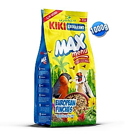 KIKI Excellent Kuş Max Menu European Finches Avrupa Finç Yemi 1000 gr