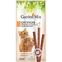 Gardenmix Tavuklu Kedi Stick Ödül 3*5g 50‘li