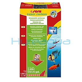 Sera Super Carbon | Akvaryum Filtre Malzemesi - 1000 gr