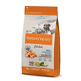 Natures Variety Dog No Selected Mini Adult Norveç Somon 1,5 kg Köpek Maması