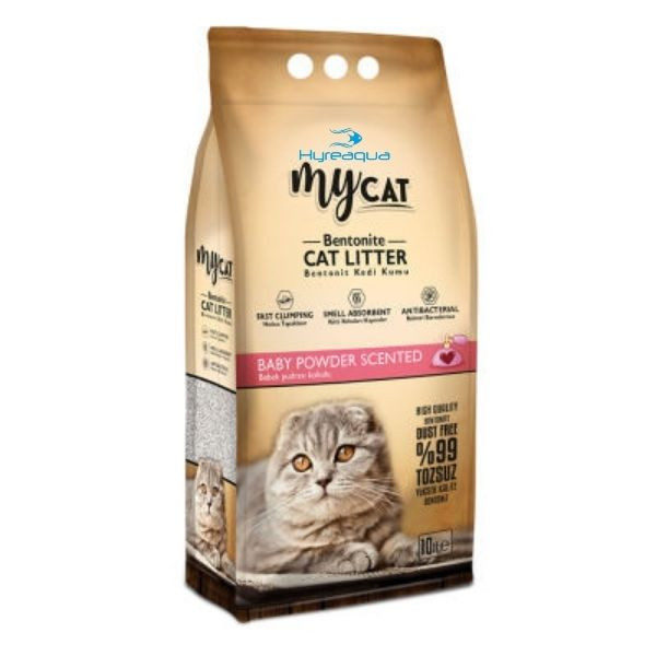 Mycat Kedi Kumu Bebek Pudralı  10 Lt