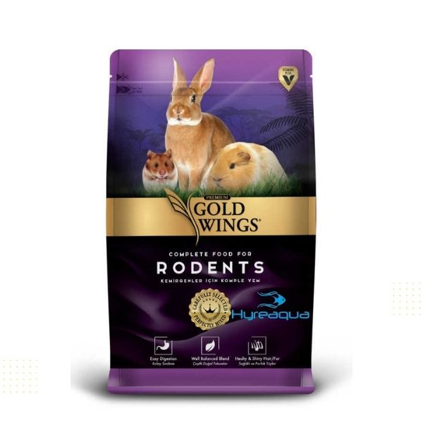 Gold Wings Premium Kemirgen Yemi 1 Kg