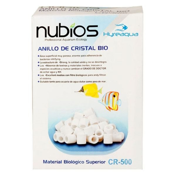 Nubios Seramik Halka Akvaryum Filtre Malzemesi 500 gr