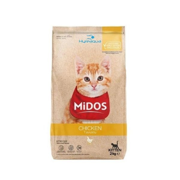 Midos Tavuklu Yavru Kedi Maması 2kg