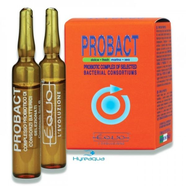 Equo Probact (6 Adet)  | Tatlı ve Tuzlu Su Akvaryumları için Canlı Bakteri Takviyesi