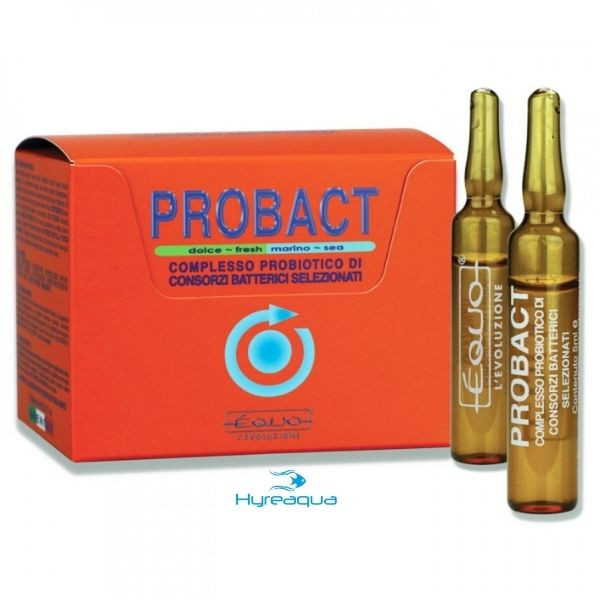 Equo Probact  24 lü | Tatlı ve Tuzlu Su Akvaryumları için Canlı Bakteri Takviyesi