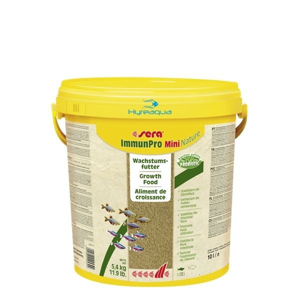 Sera Immun Pro Mini Nature 10 Lt. 5,4 kg Balık Yemi