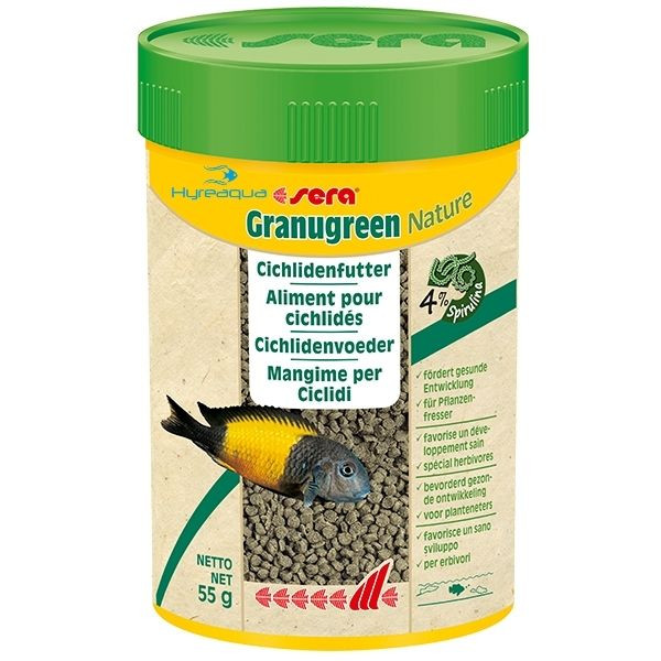 Sera Granugreen Nature 100 ml Balık Yemi