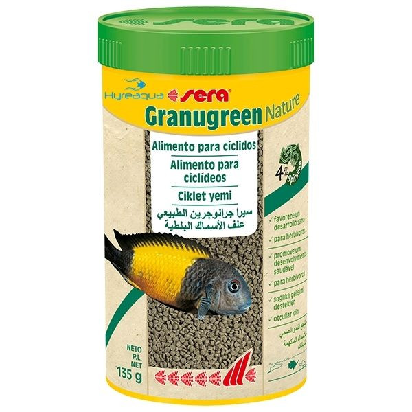 Sera Granugreen Nature 250 ml Balık Yemi