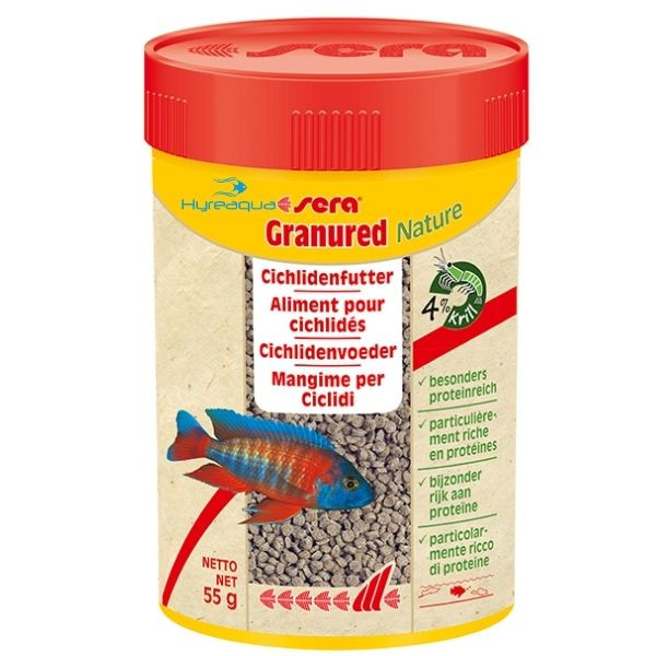 Sera Granured Nature 100 ml Balık Yemi