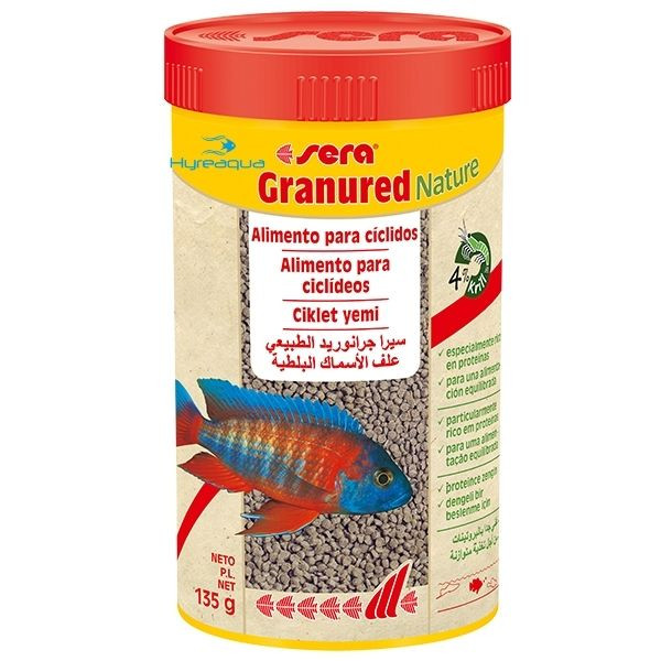 Sera Granured Nature 250 ml Balık Yemi