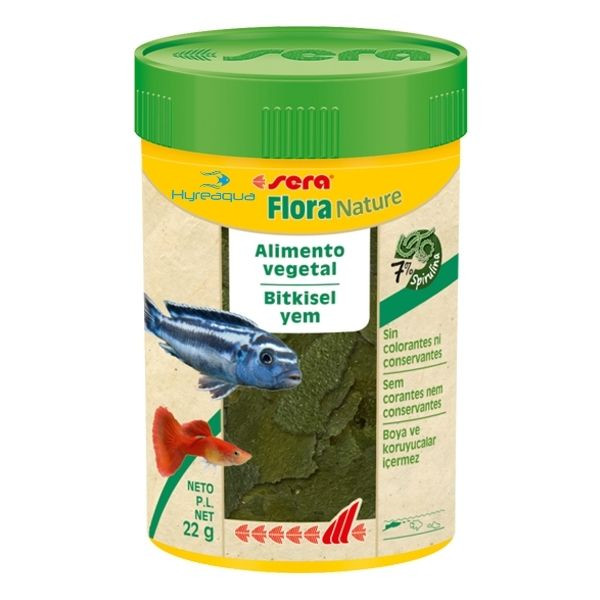 Sera Flora Nature 100 ml Balık Yemi
