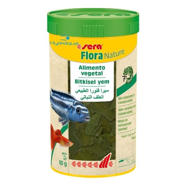 Sera Flora Nature 250 ml Balık Yemi