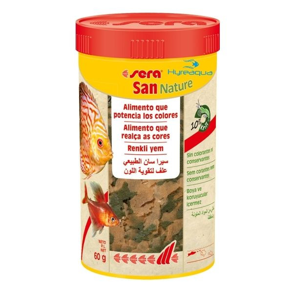 Sera San Nature 250 ml Balık Yemi