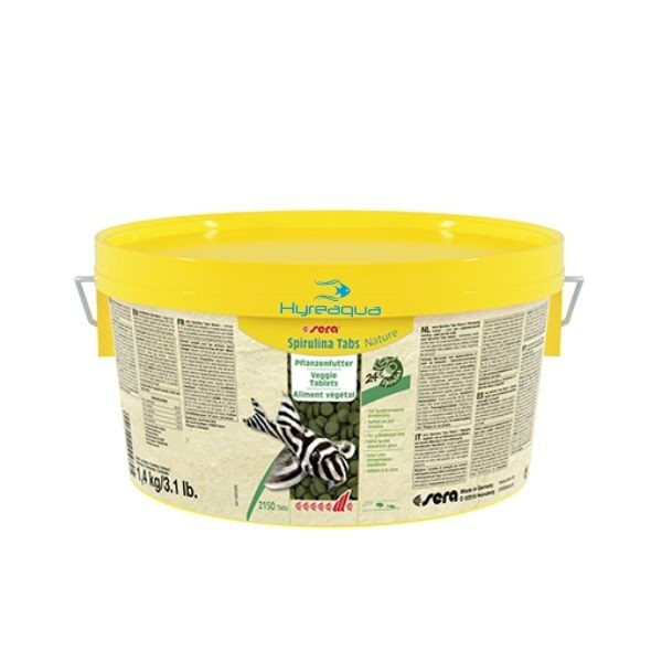 Sera Spirulina Nature 2200 ml - 2150 tablet Balık Yemi
