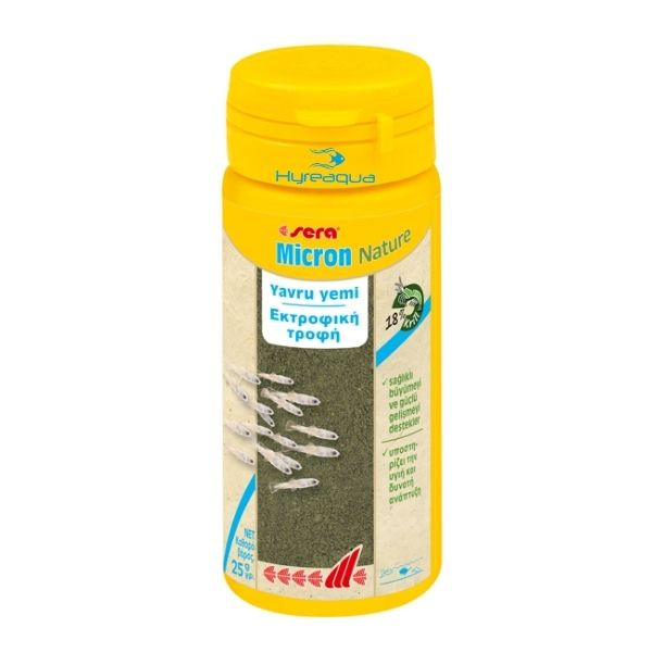 Sera Micron Nature 50 ml Balık Yemi