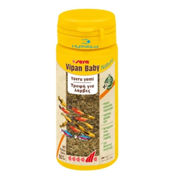 Sera Vipan Baby Nature 50 ml Balık Yemi