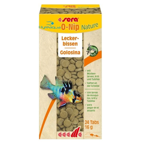Sera 0 Nip Nature 24 Tablet Balık Yemi
