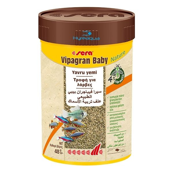 Sera Vipagran Baby Nature 100 ml Balık Yemi