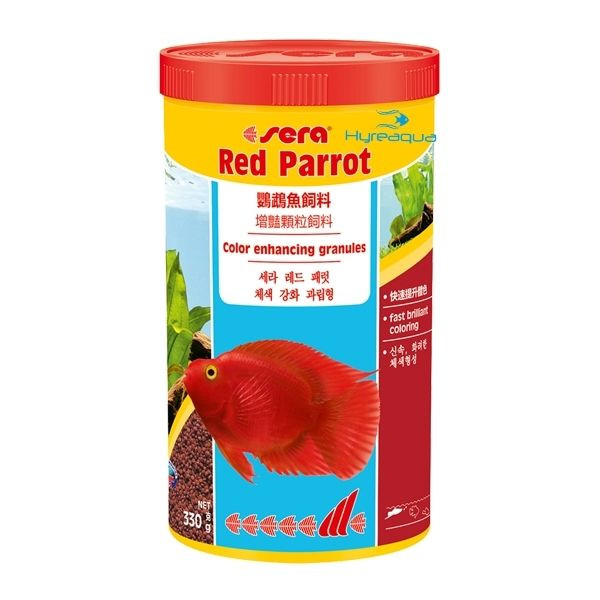 Sera Red Parrot 1000 ml Balık Yemi