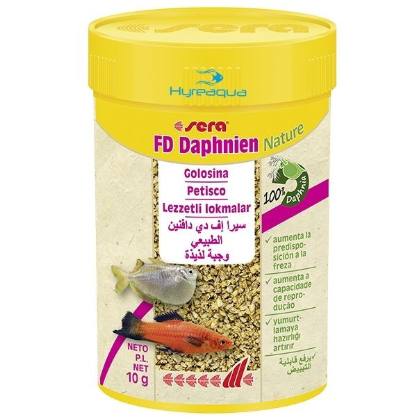 Sera FD Daphnien - su piresi Nature 100 ml Kurutulmuş Balık Yemi