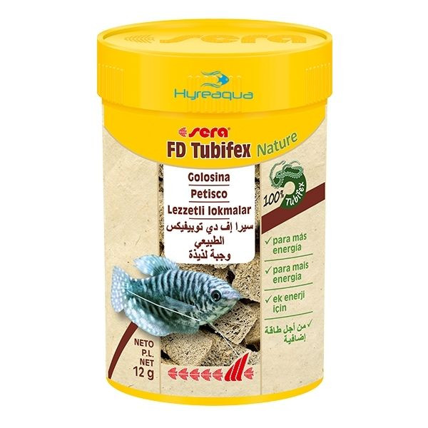 Sera FD Tubifex Nature 100 ml Kurutulmuş Balık Yemi