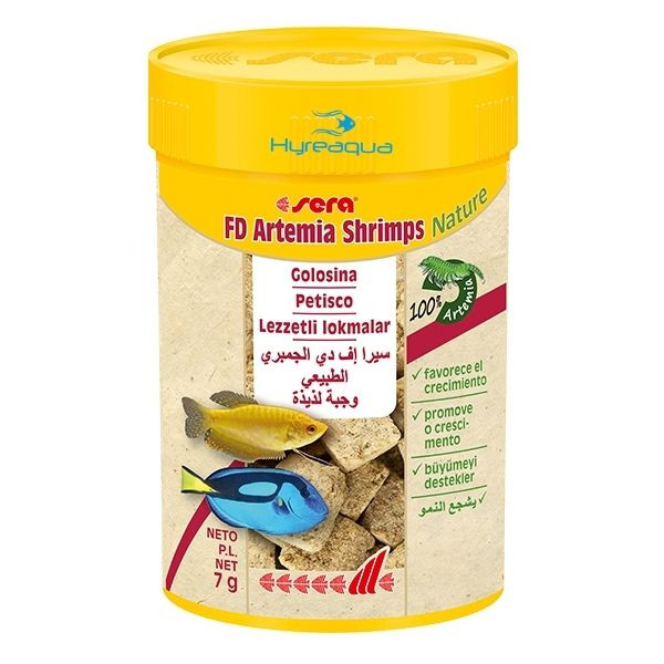 Sera FD Shrimp - artemia Nature 100 ml Kurutulmuş Balık Yemi