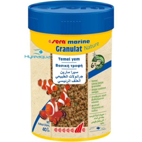 Sera Marin Granulat Nature 100 ml Balık Yemi