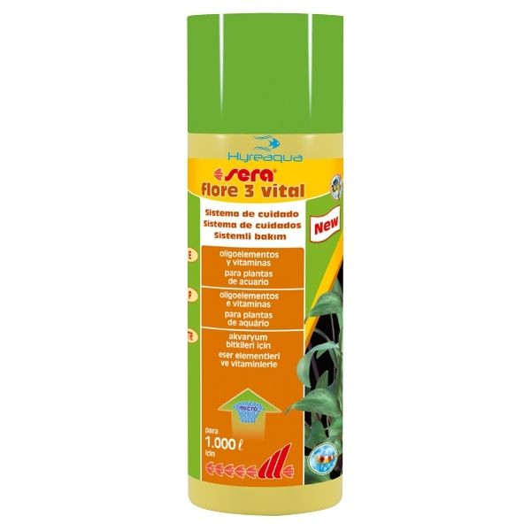 Sera Flore 3 Vital Sıvı Bitki Gübrersi 250 ml