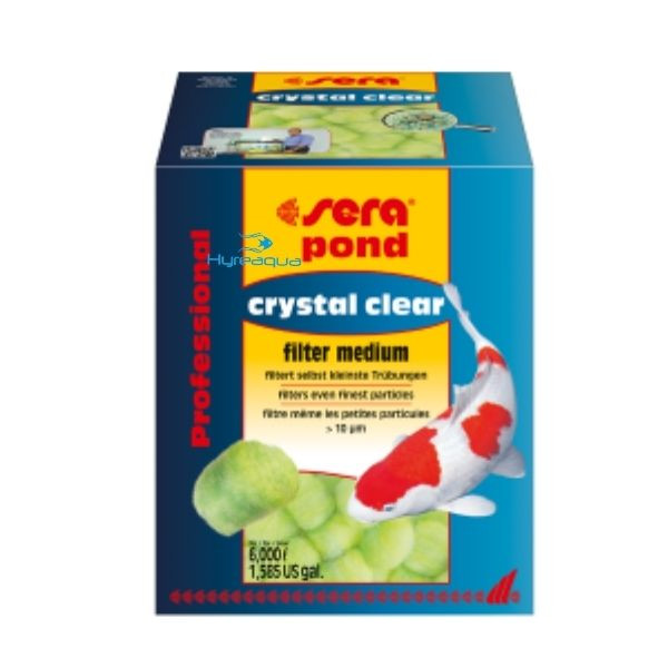 Sera Crystal Clear 130 Adet | Güçlü Filtrasyon İçin Elyaf Tipi Filtre Malzemesi