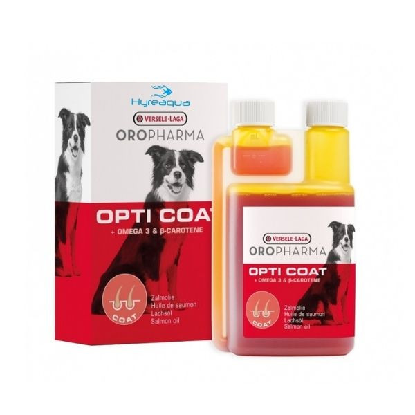Versele Laga Oropharma Opti Coat Köpek (Somon Yağı) 250 ml